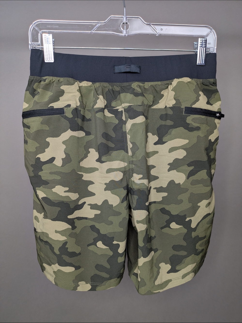 Fabletics Camo Drawstring Active Shorts - Picture 3 of 6